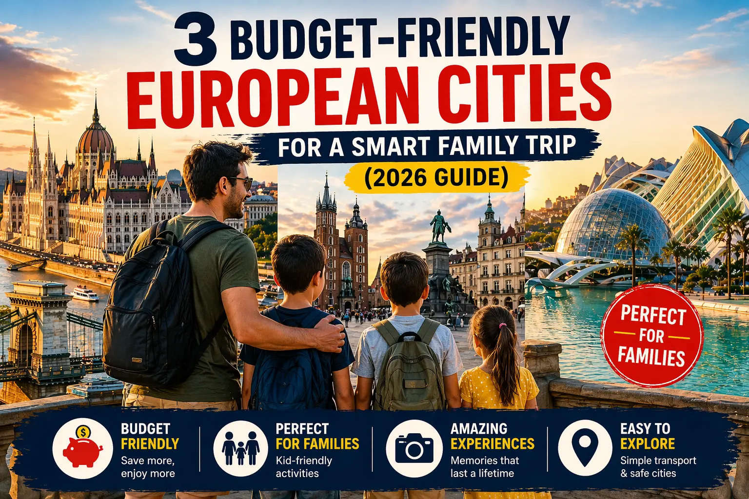 You are currently viewing Smart Budget Travel Europe: 3 Hidden Cities for Family Adventures