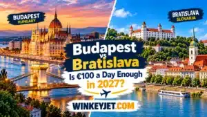 Read more about the article Budapest, Hungary vs Bratislava, Slovakia: Is €100 a Day Enough in 2027?